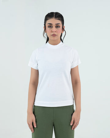 Crew Neck Tee - White