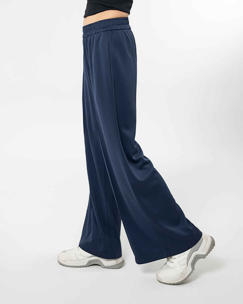 Wide Leg Trouser - Pageant Blue