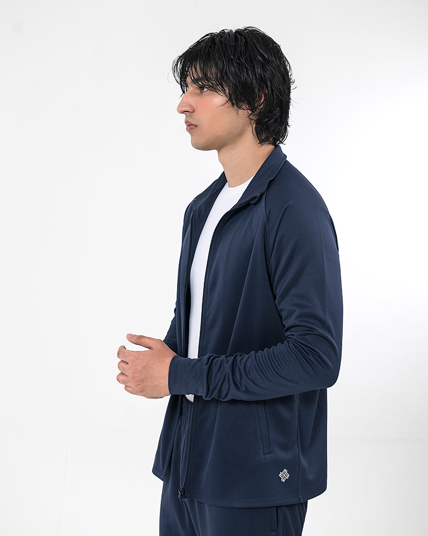Track Jacket - Pegant Blue