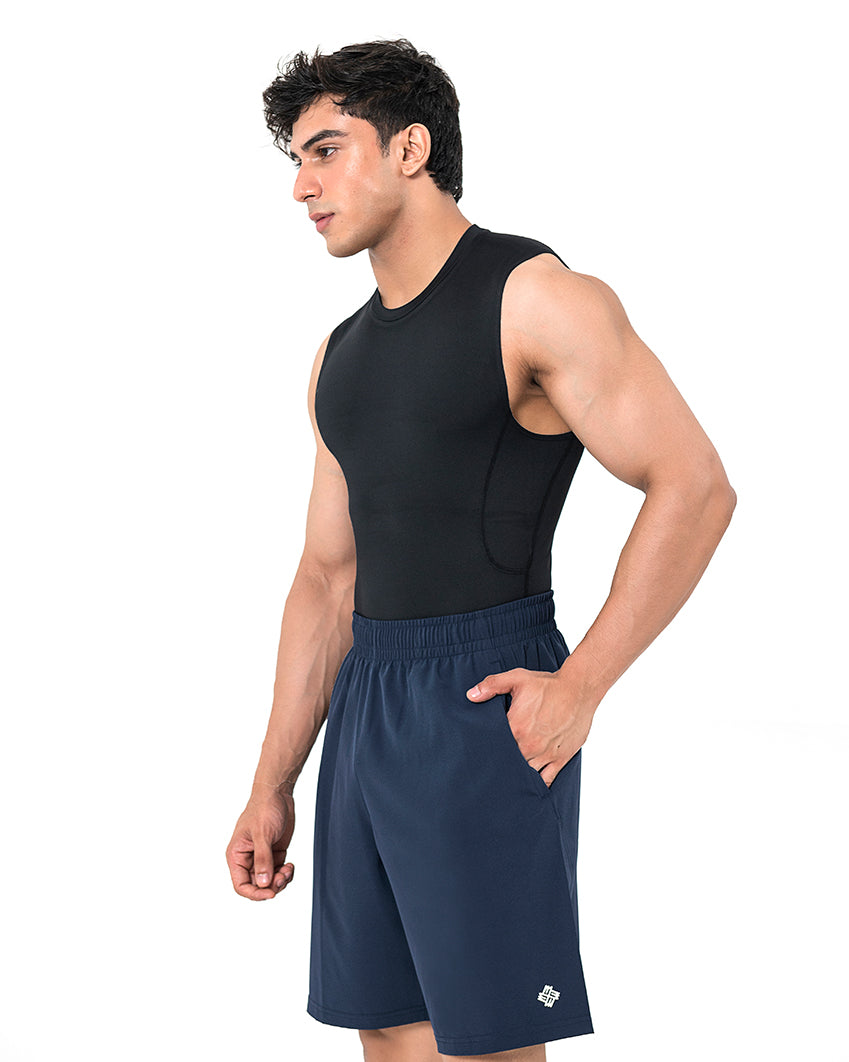 Sleeveless Vest - Black