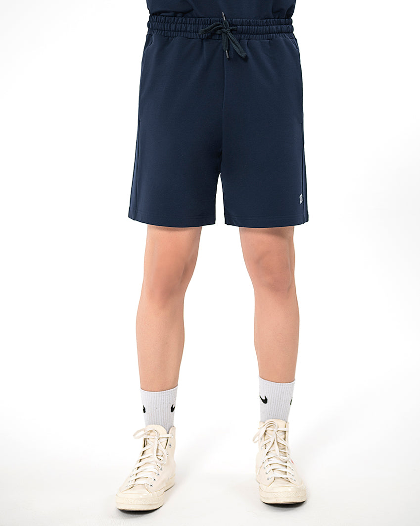 Cotton Shorts - Pegant Blue
