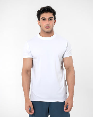 Crew Neck Tee - White