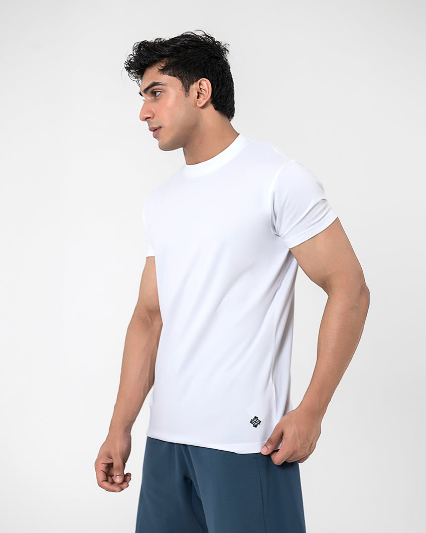 Crew Neck Tee - White