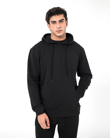 Full Sleeves Hoodie - Black