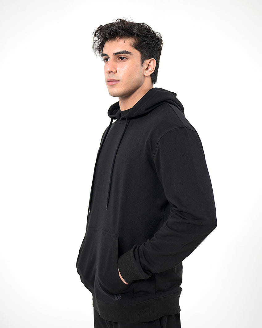 Full Sleeves Hoodie - Black