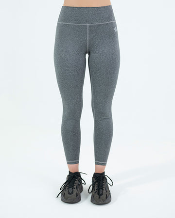 Active-wear Tights - Dark Grey Mélange