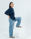 Everyday Oversized Tee - Pagent blue (14)