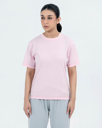 Everyday Cotton Tee - Pink