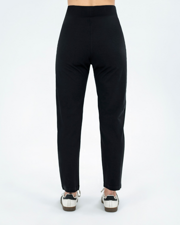 All day Cotton Pant - Black