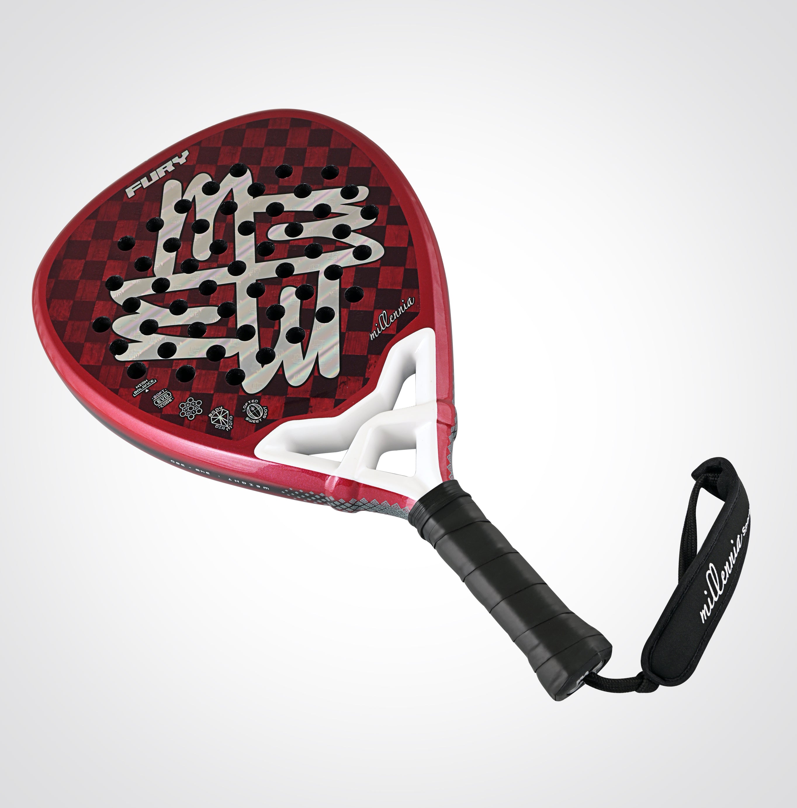 Padel Racket Rouge Red and black Buy Padel Racket Online in Pakistan